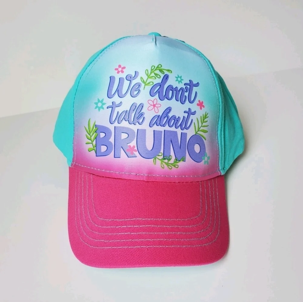 Disney Encanto Girls Baseball Cap Hat‎ We Don't Talk About Bruno